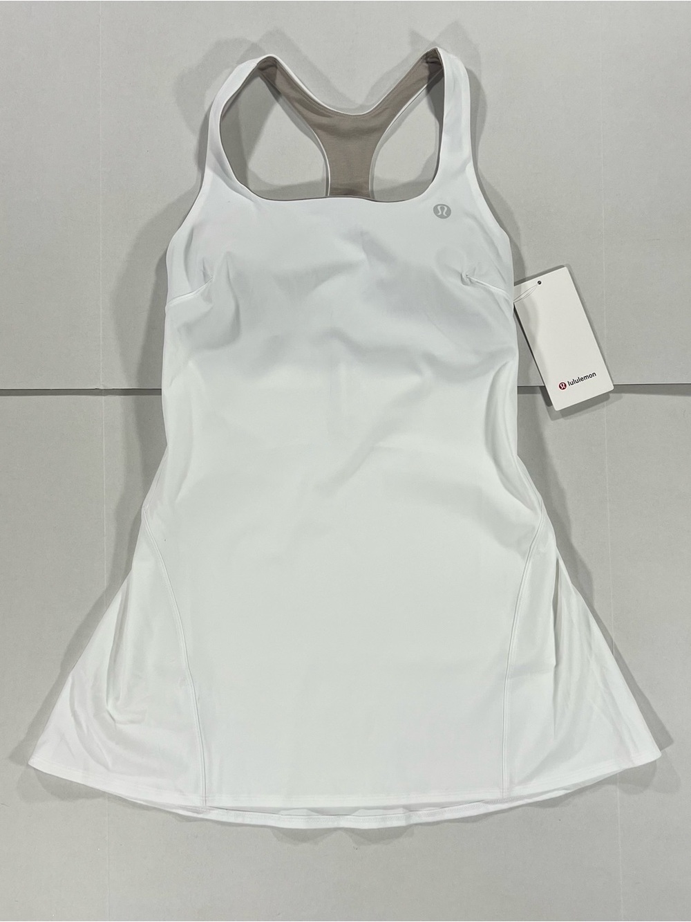 Lululemon Lightweight Tennis Dress Bright White Women's Size 6 - Picture 3 of 7